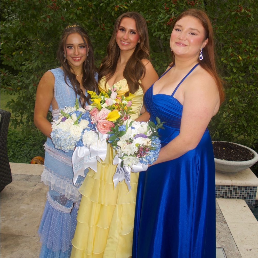 Sherri Hill Yellow Prom Dress #56911 - Picture 4 of 4